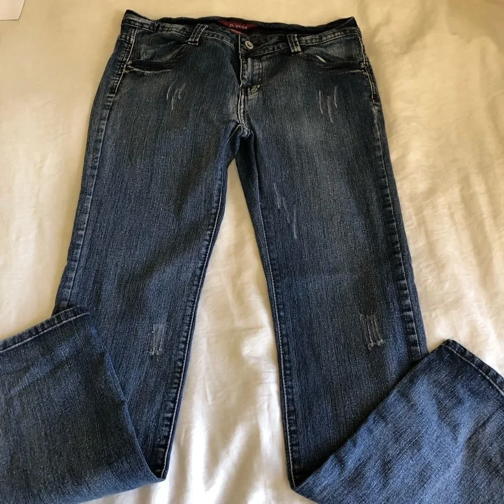 ABM Distressed Jeans size 13 GUC.